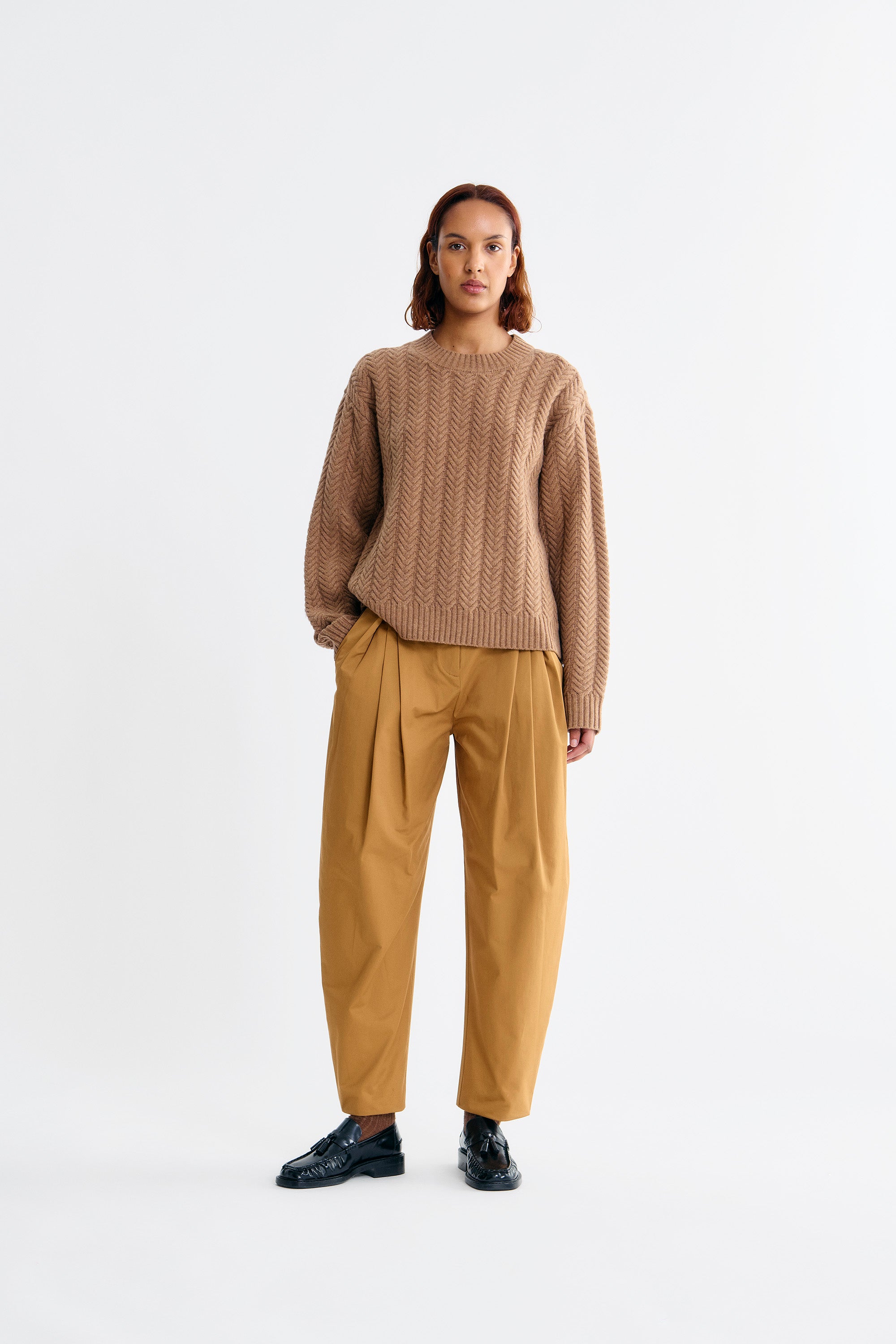 Lovechild 1979 Adelaide Crewneck Sweater 109 Praline