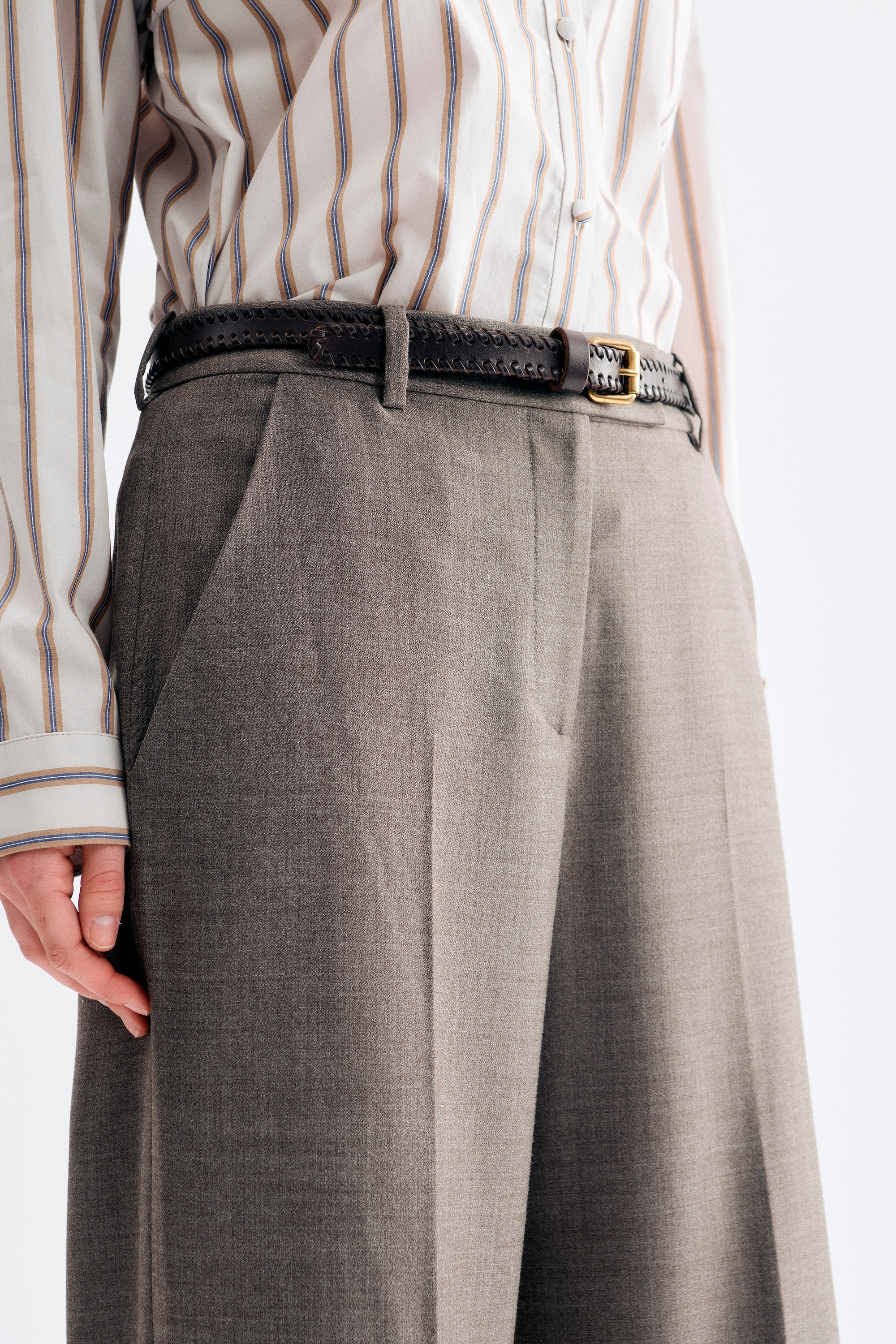 Lovechild 1979 Harper Pants 930 Dark Grey Melange