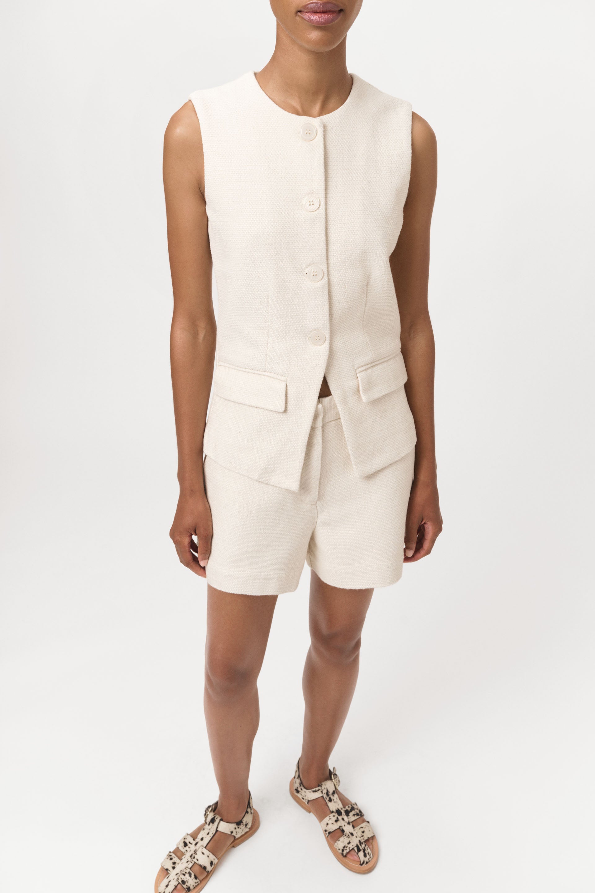 Lovechild 1979 Kendra Vest Vest 005 Creme