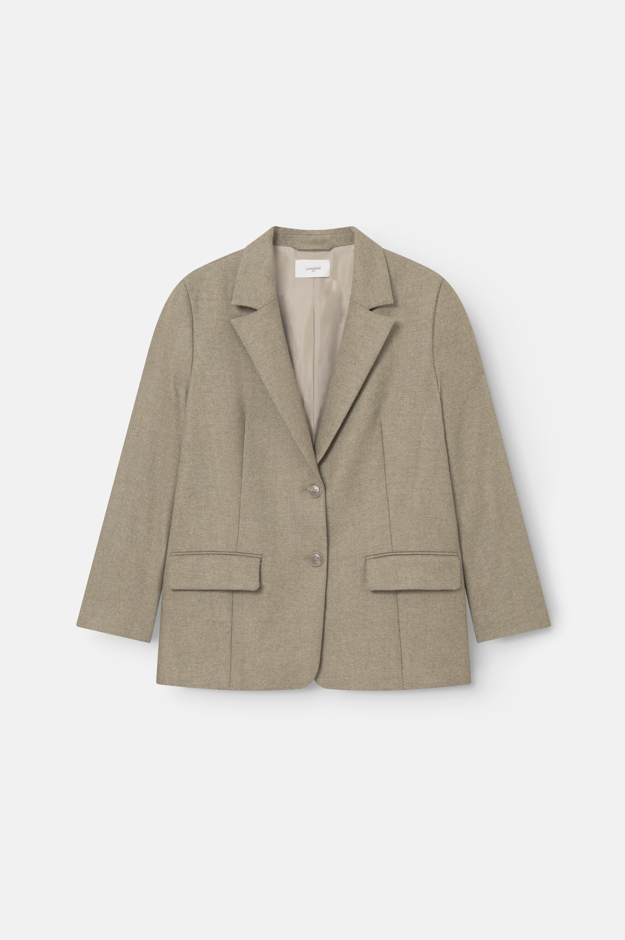 Lovechild 1979 Noomi Blazer Blazer 700 Egret Herringbone