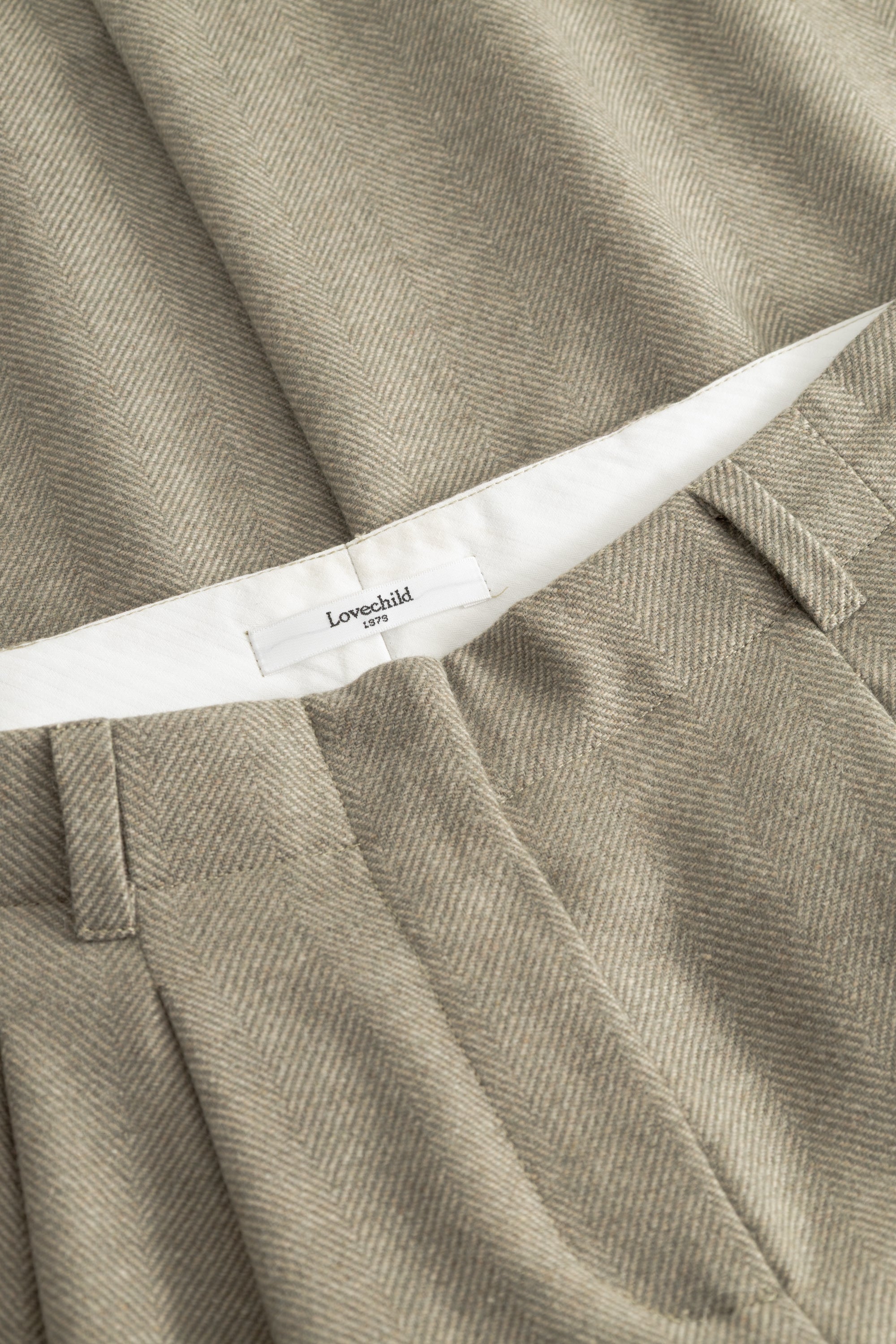 Lovechild 1979 Stella Pants Pants 700 Egret Herringbone