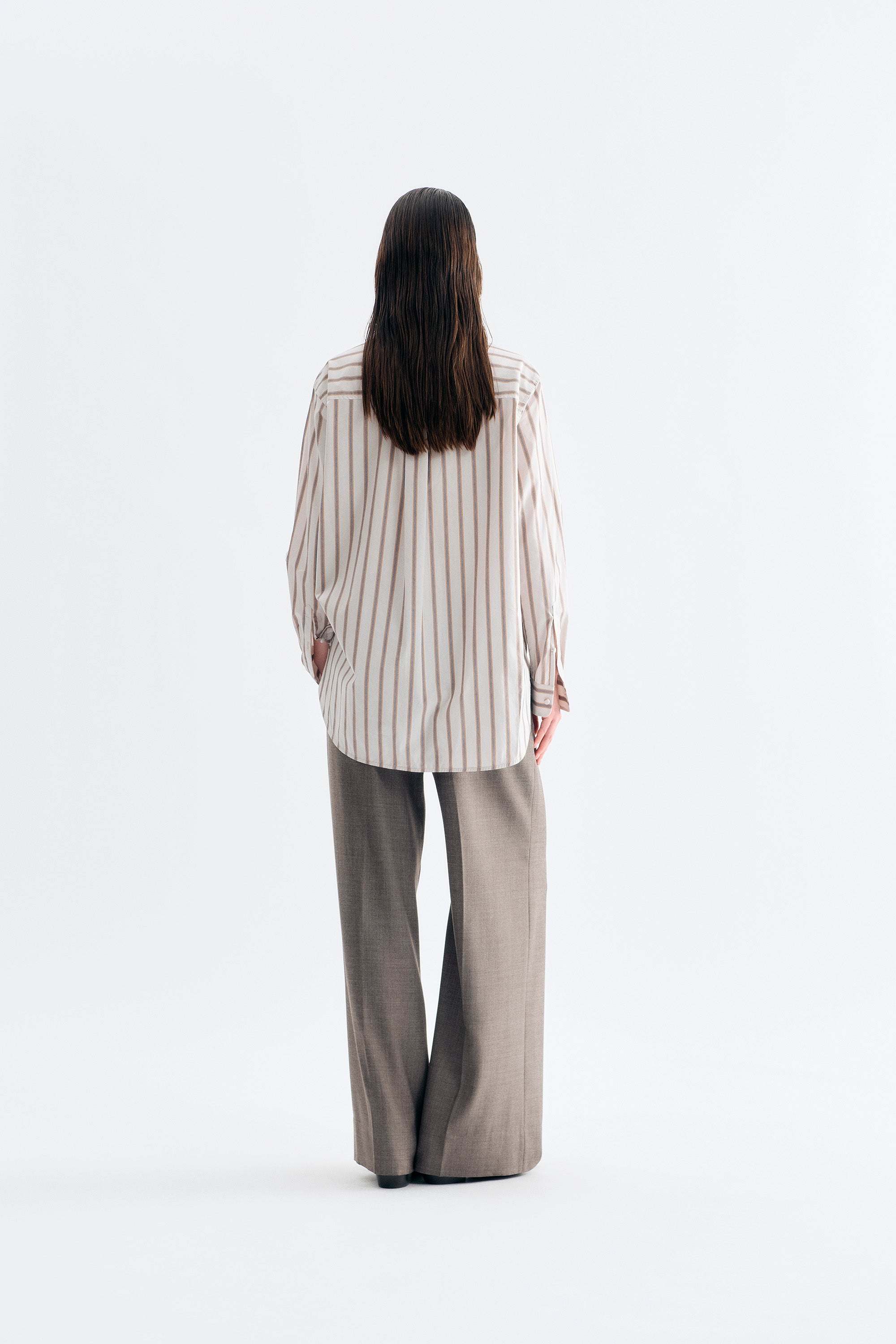 Lovechild 1979 Edgar Shirt Shirt 189 Egret Multi Stripe