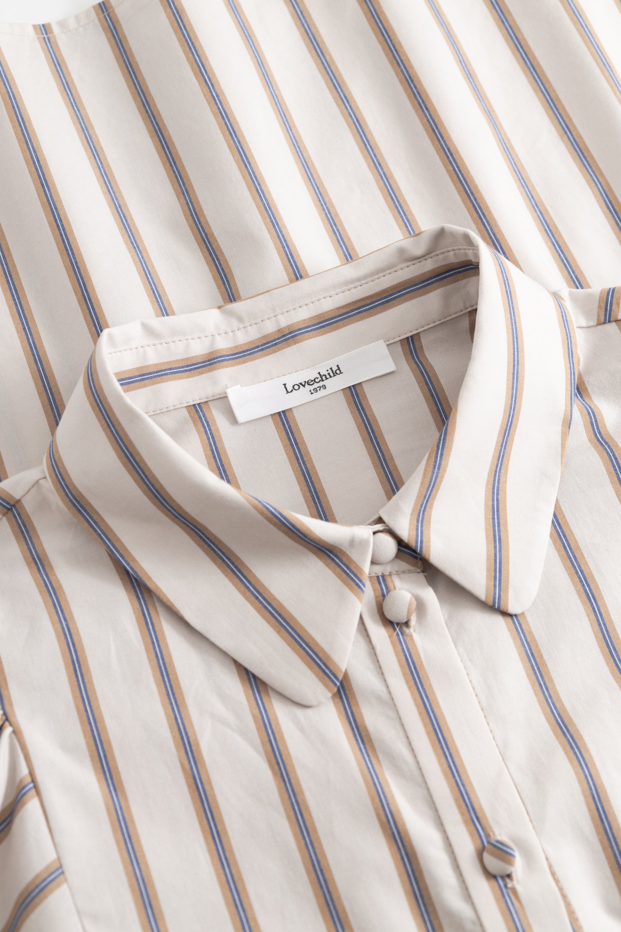 Lovechild 1979 Karlotta Shirt Shirt 189 Egret Multi Stripe