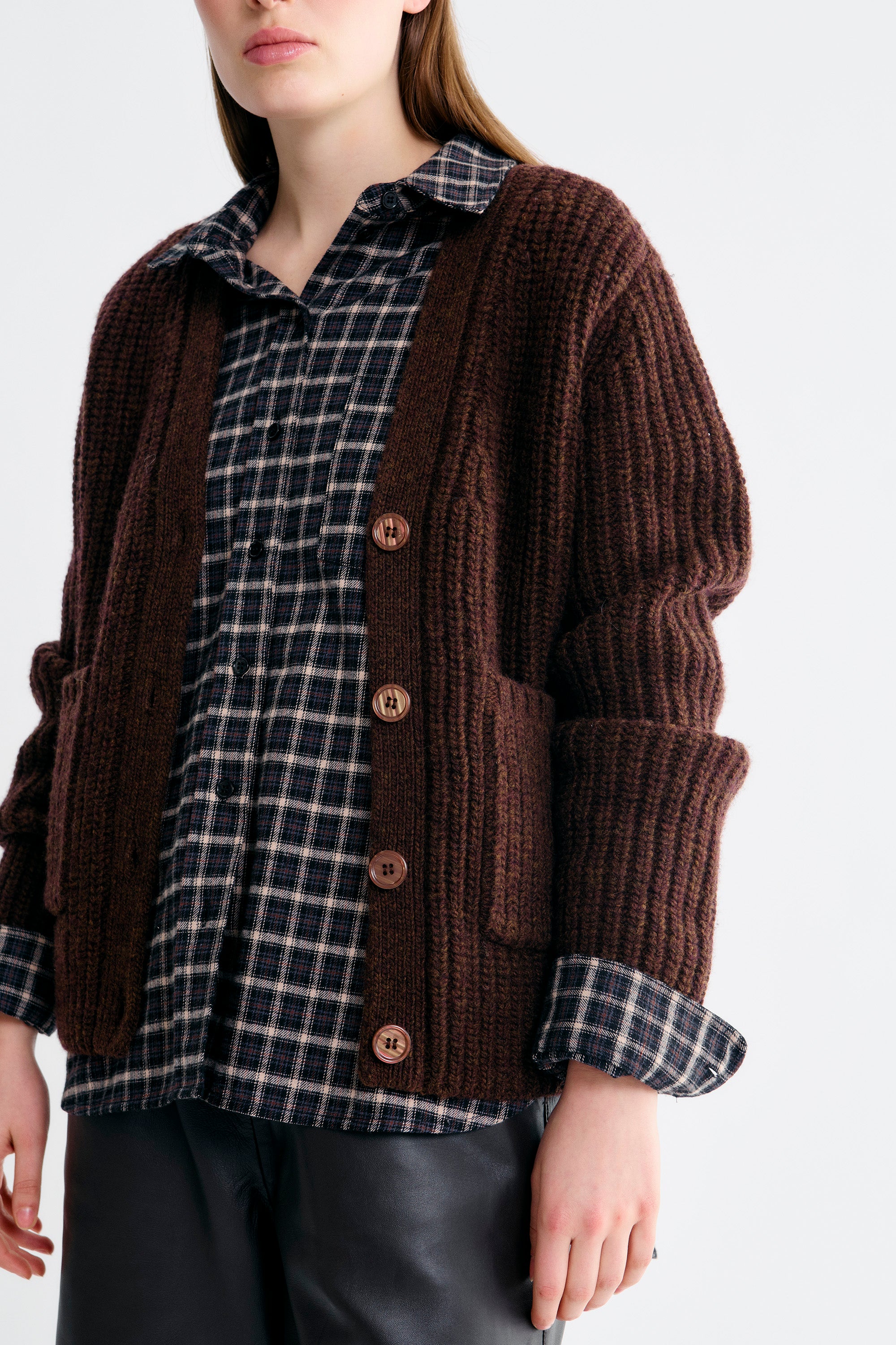 Lovechild 1979 Loui Cardigan Cardigan 710 Dark Brown