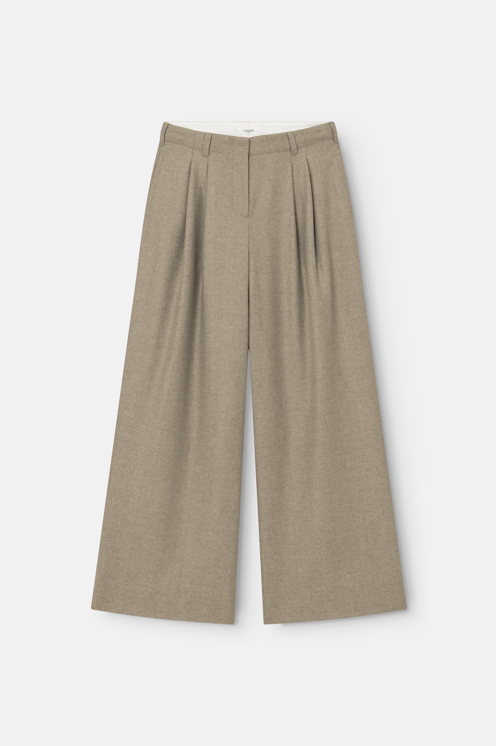 Lovechild 1979 Stella Pants Pants 700 Egret Herringbone
